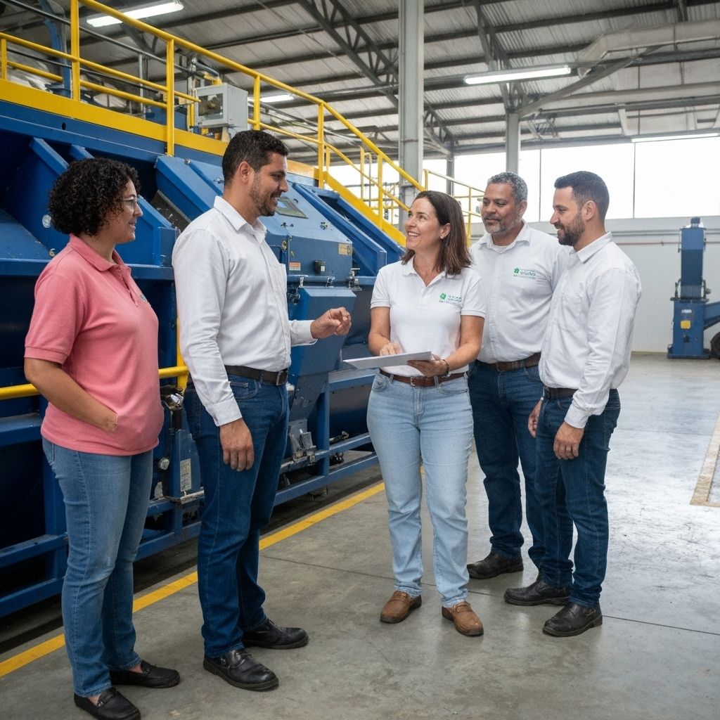 Equipe da Recicla Sinop